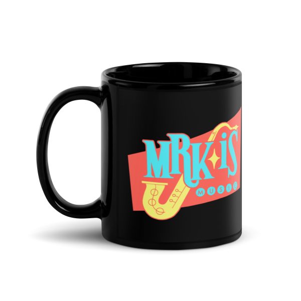 Black Glossy Mug - Image 2