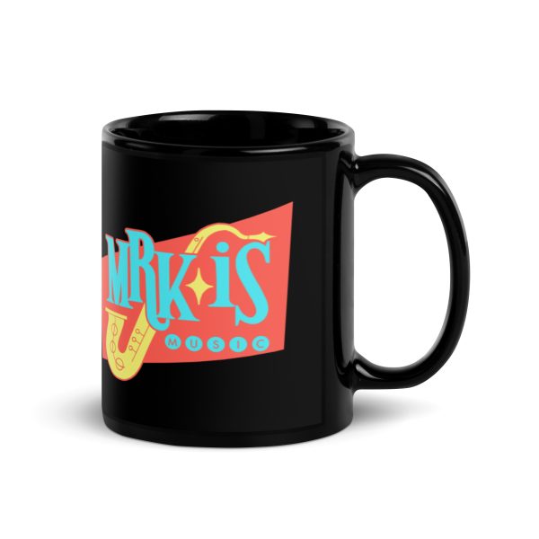 Black Glossy Mug